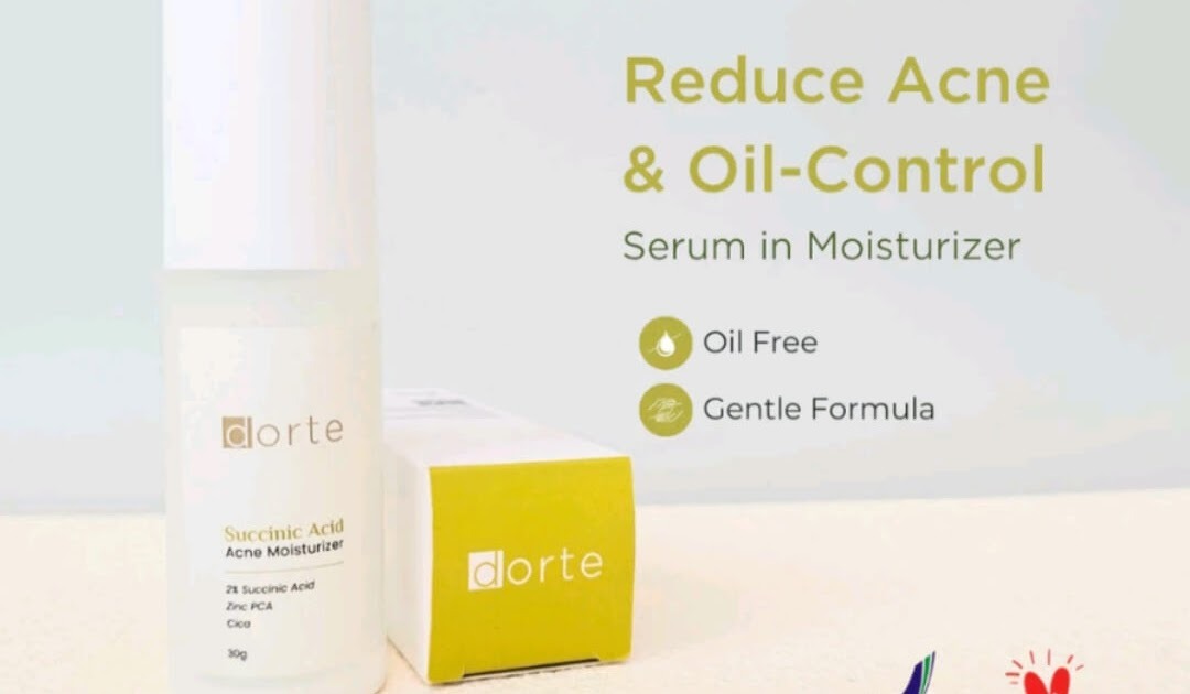 Cek Ingredients Dorte Succinic Acid Acne Moisturizer