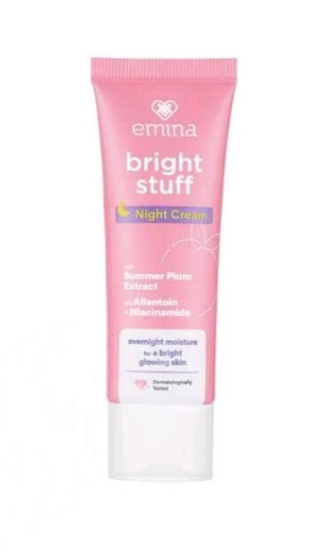 Cek Ingredients Emina Bright Stuff Night Cream