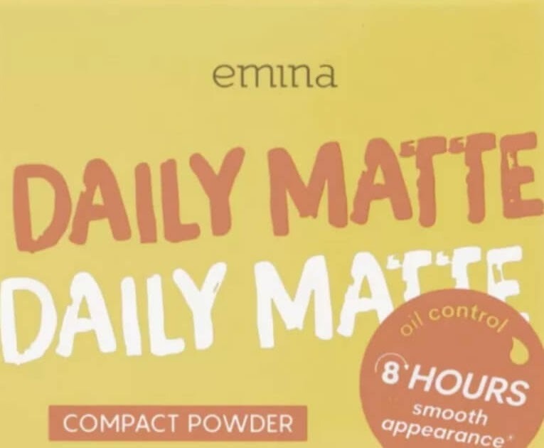 Cek Ingredients Emina Daily Matte Compact powder