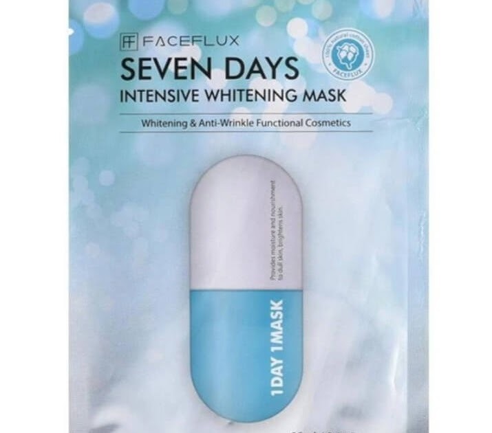 Cek Ingredients Face flux Seven Days Whitening Plus Mask