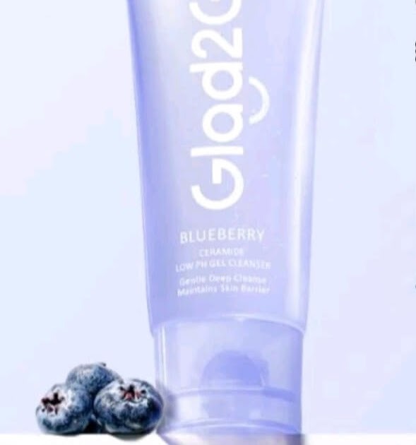 Cek Ingredients Glad2Glow Blueberry Ceramide Low pH Gel Cleanser