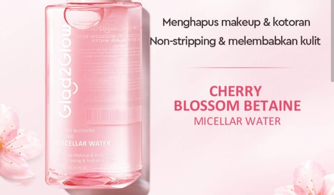 Cek Ingredients Glad2glow Micellar Water