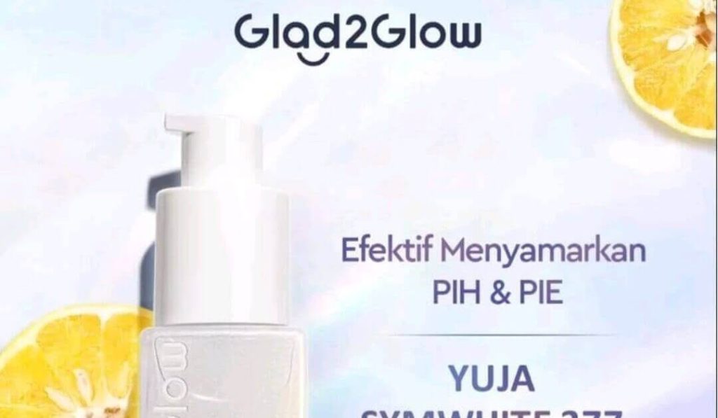 Cek Ingredients Glad2glow Yuja SymWhite 377 Dark Spot Serum