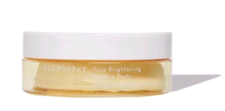 Cek Ingredients Glowsophy Yuja Brightening Peeling Pads