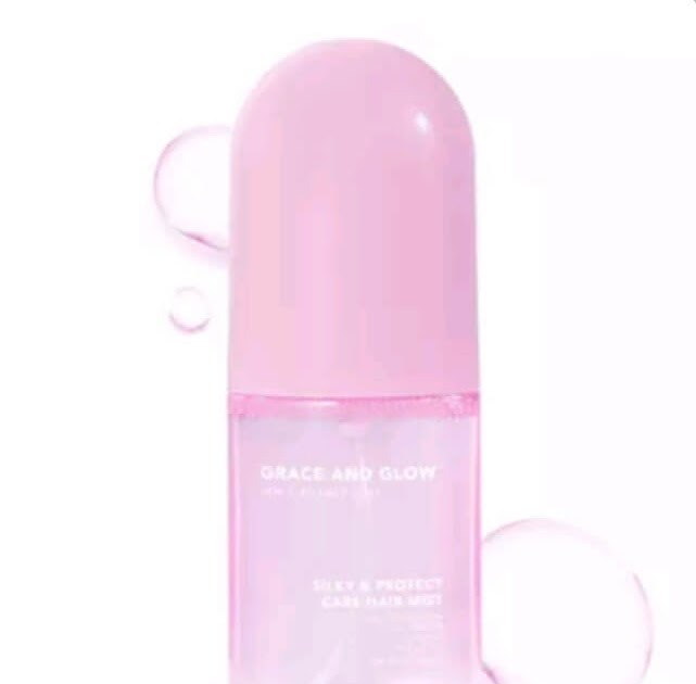 Cek Ingredients Grace and Glow Silky and Protect Care Hair Mist With Golden Marula and Olive Oil