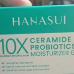 Cek Ingredients Hanasui Ceramide Probiotics Moisturizer Gel
