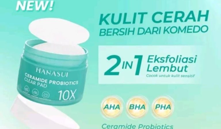 Cek Ingredients Hanasui Peeling Pad
