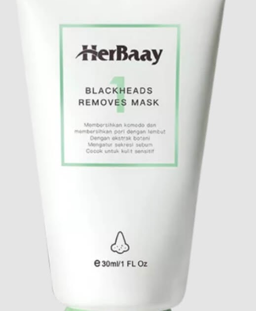Cek Ingredients HerBaay BlackHead Mask