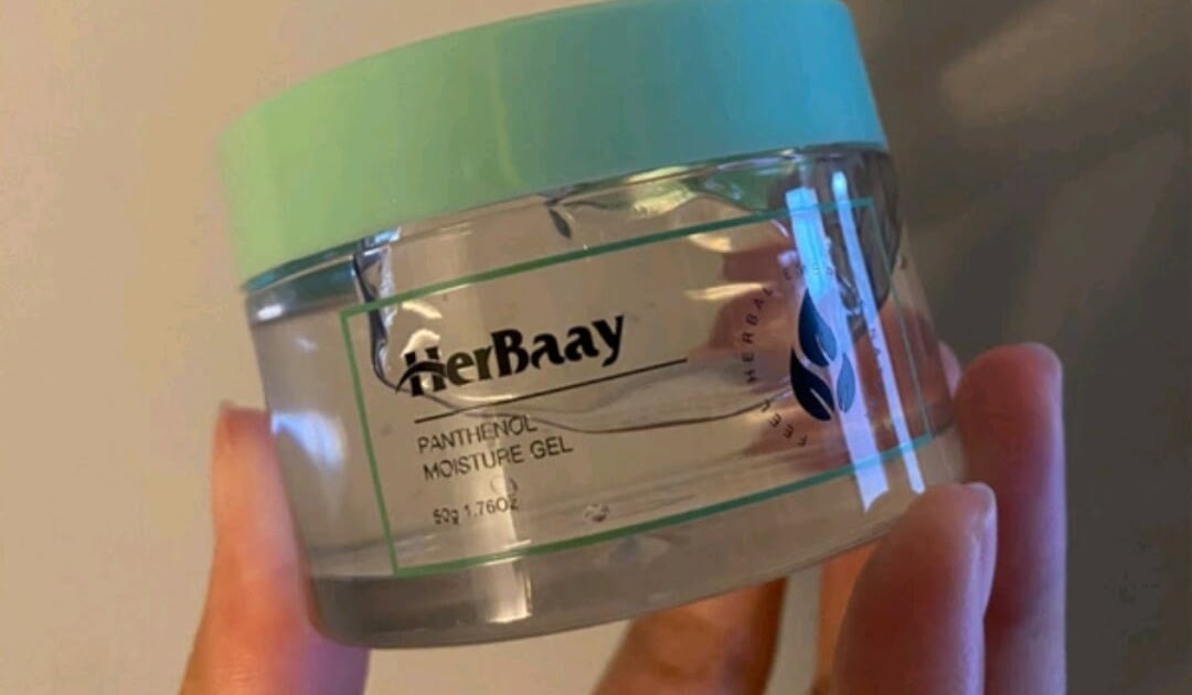 Cek Ingredients HerBaay Panthenol 5X Ceramide Moisture Gel