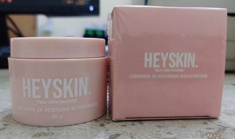 Cek Ingredients Heyskin ceramide 3x intensive moisturizer