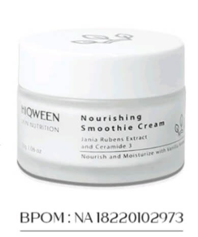 Cek Ingredients Hiqween Nourishing Smoothie Cream