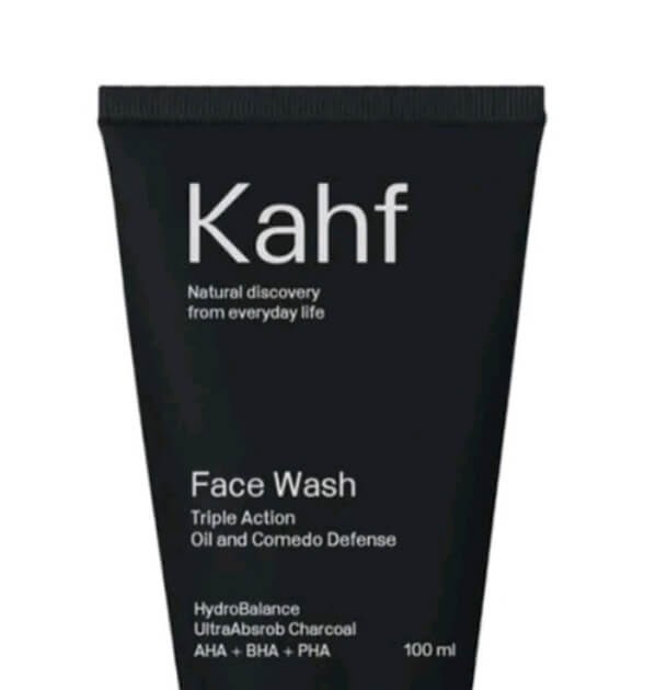 Cek Ingredients Kahf Triple Action Oil and Comedo Defense Face Wash