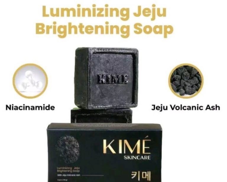 Cek Ingredients Kime Skincare Luminizing Jeju Brightening soap