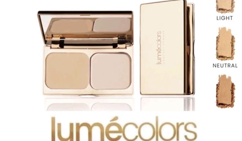 Cek Ingredients Lumecolors Compact Powder Two Way Cake Pore Blurring Effect with Oil Control