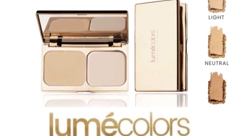 Cek Ingredients Lumecolors Compact Powder Two Way Cake Pore Blurring Effect with Oil Control