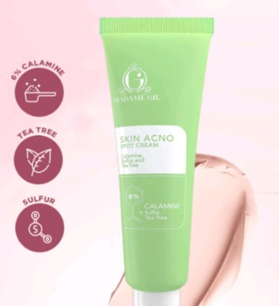 Cek Ingredients Madame Gie Skin Acno Spot Cream