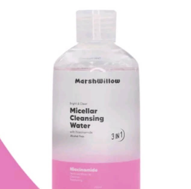 Cek Ingredients MarshWillow Bright and Clear Micellar Water by Natasha Wilona