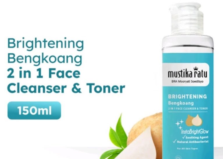 Cek Ingredients Mustika Ratu Bengkoang 2in1 Face Cleanser & Toner