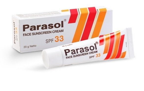 Cek Ingredients Parasol Sunscreen Cream SPF 33