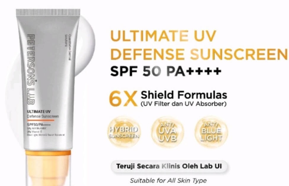 Cek Ingredients PETERSON'S LAB Utimate UV Defense Sunscreen SPF50/PA++++