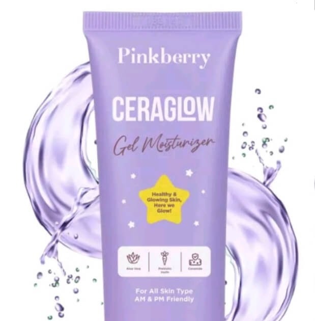 Cek Ingredients PINKBERRY Ceraglow Gel Moisurizer