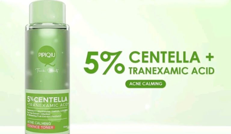 Cek Ingredients Pipiqiu 5% Centella Acne Calming Essence Toner