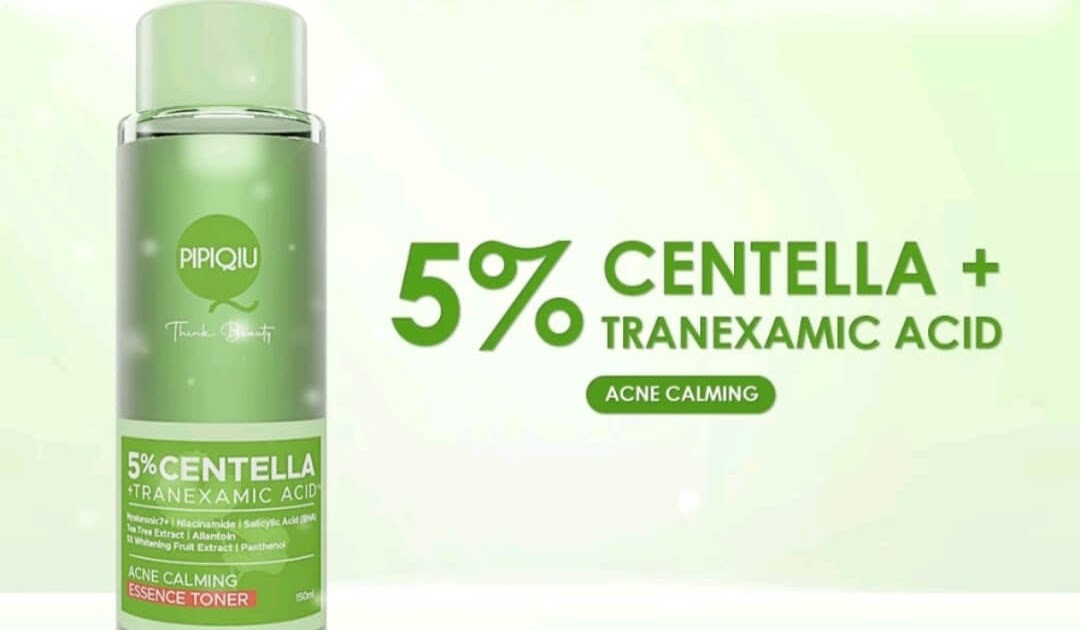 Cek Ingredients Pipiqiu 5% Centella Acne Calming Essence Toner