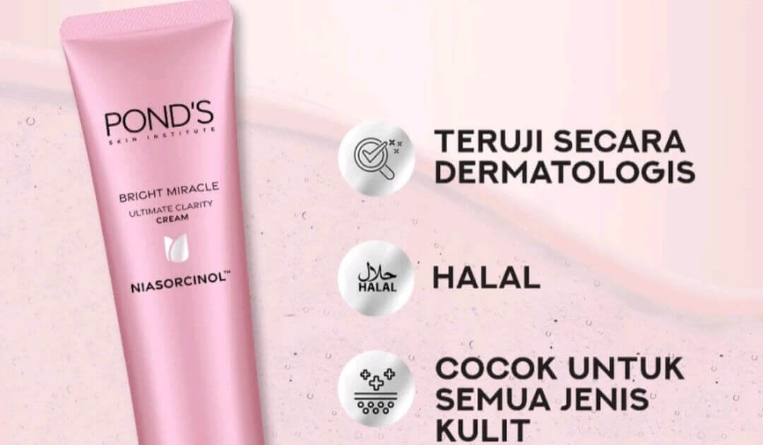 Cek Ingredients Ponds Niasorcinol Ultimate Clarity Cream