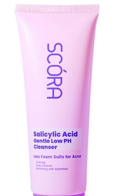 Cek Ingredients SCORA 1% Salicylic Acid Gentle Low pH Cleanser