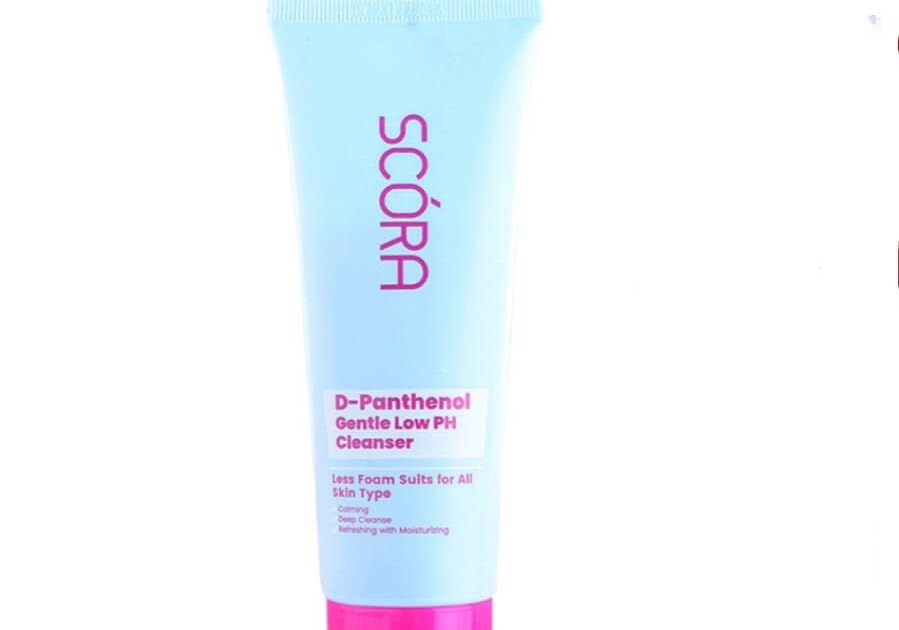 Cek Ingredients SCORA D-Panthenol Gentle Low pH Cleanser
