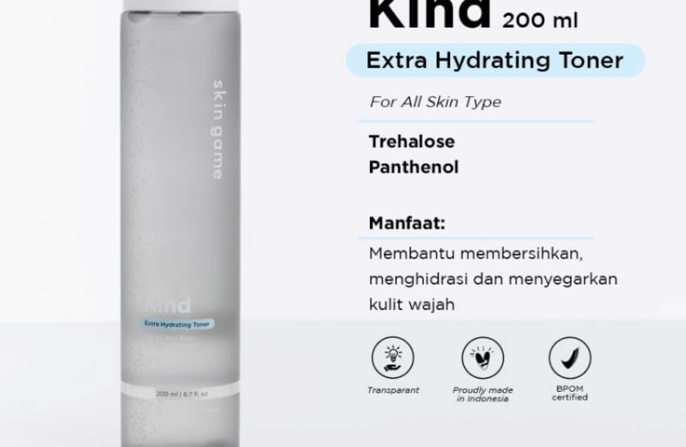 Cek Ingredients Skin Game Extra Hydrating Toner