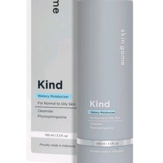 Cek Ingredients Skin Game Kind Watery Moisturizer (upgrade formula)