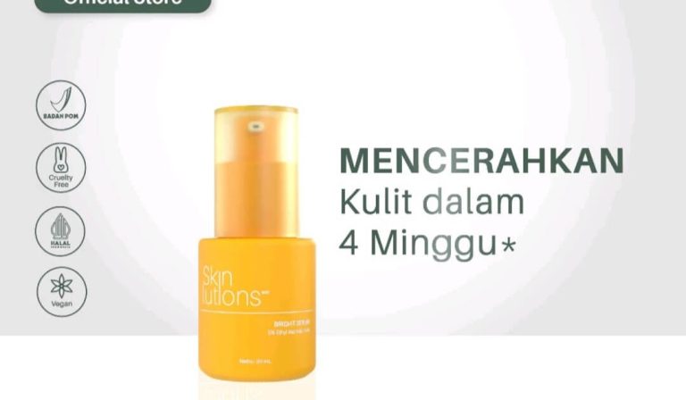 Cek Ingredients Skinlutions Bright Serum
