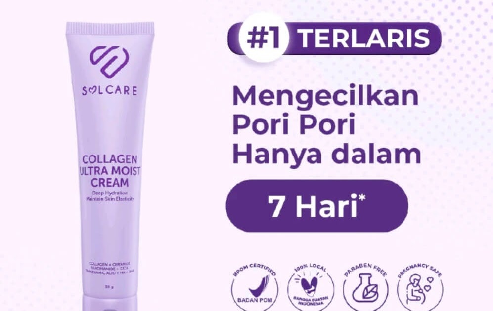 Cek Ingredients Solcare Collagen Ultra Moist Cream