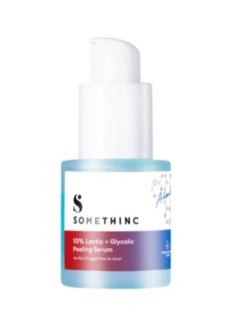 Cek Ingredients Somethinc 10% lactic acid + glycolic acid Peeling serum