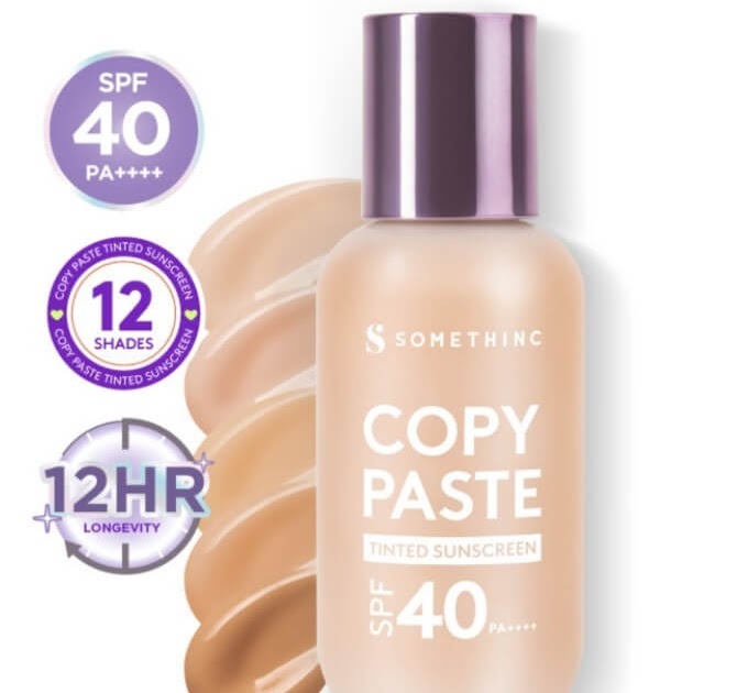 Cek Ingredients SOMETHINC Copy Paste Tinted Sunscreen SPF 40 PA+++