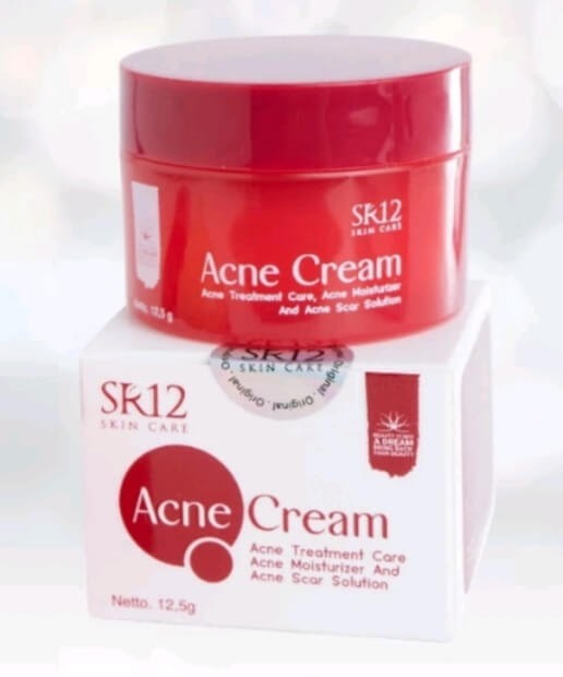 Cek Ingredients SR12 Acne Cream
