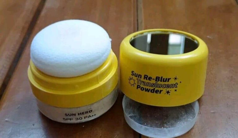 Cek Ingredients SunHero Re-Blur Translucent Powder SPF 30 PA+++