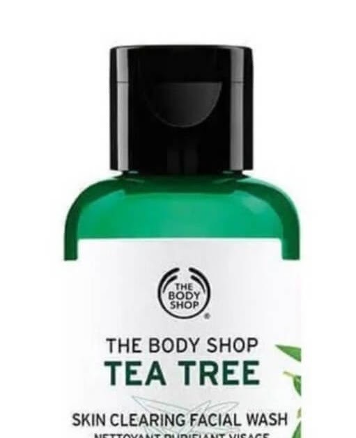 Cek Ingredients The Body Shop Tea Tree Skin Clearing Facial Wash
