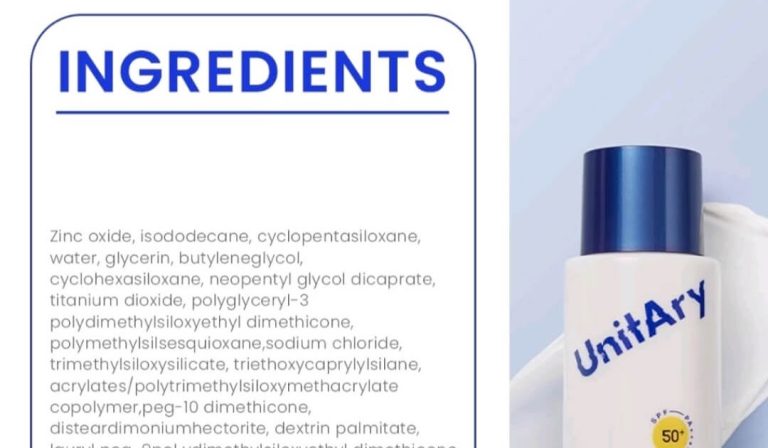 Cek Ingredients UNITARY Global Suncare UV Protector SPF50+/PA++++
