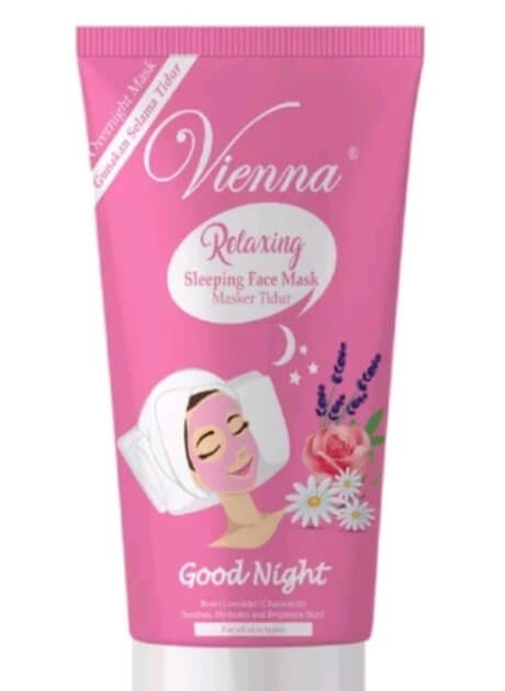 Cek Ingredients VIENNA Relaxing Sleeping Mask