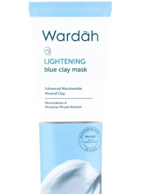 Cek Ingredients Wardah Lightening Blue Clay Mask