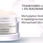 Cek Ingredients Wardah Tranexamic ɑ-Arbutin Dark Spot Corrector Moisturizer Gel