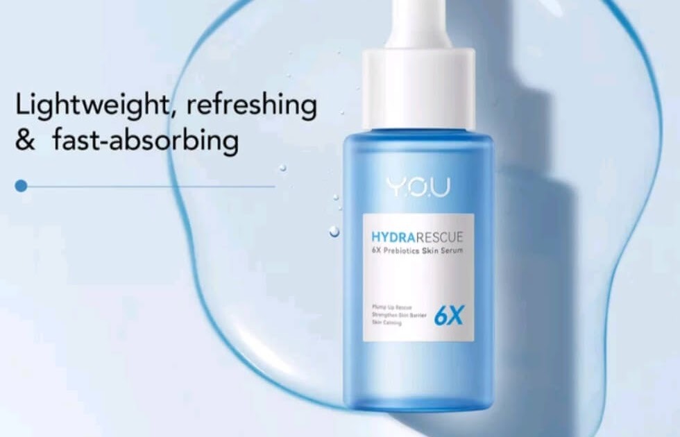 Cek Ingredients You Hydra Rescue 6x Prebiotics Skin Serum Hyaluronic acid for Hydrating