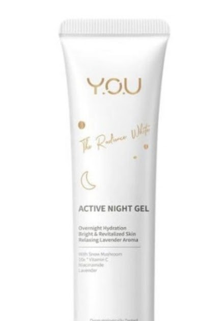 Cek Ingredients Y.O.U The Radiance White Active Night Gel