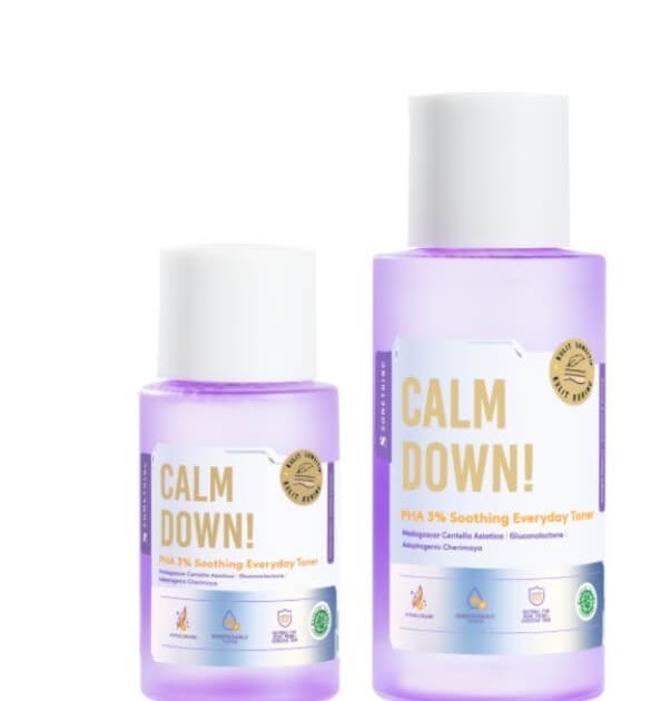 Cek Ingreredient Somethinc Calm Down Soothing Toner PHA 3% (new formula)