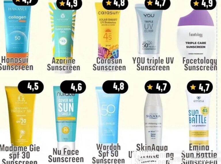 Photo via Bing Images - Cara Memilih Sunscreen untuk Kulit Berminyak agar Tidak Kusam