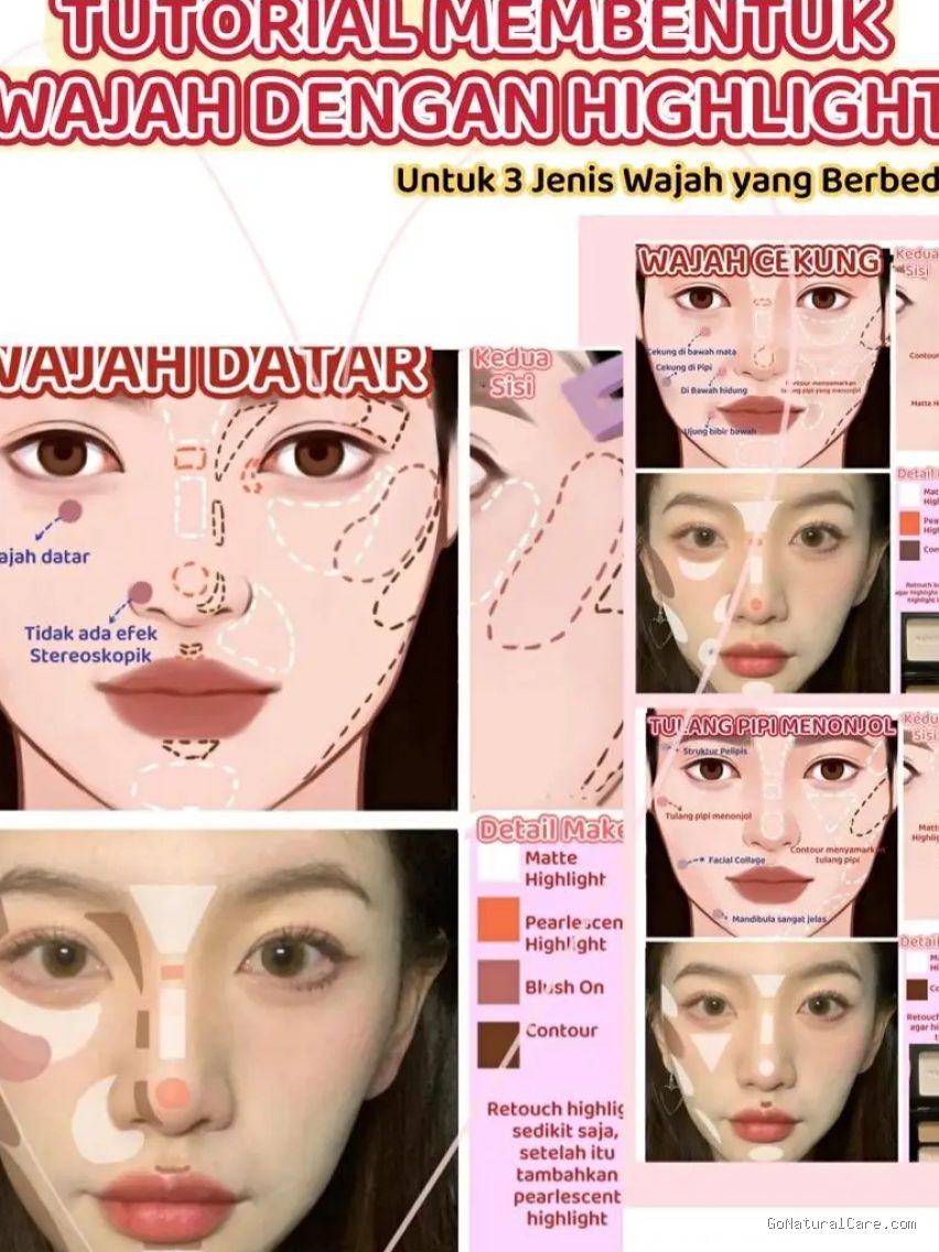 Photo by lemon8-app.com - Panduan Mengaplikasikan Highlighter di Tulang Pipi agar Wajah Glowing