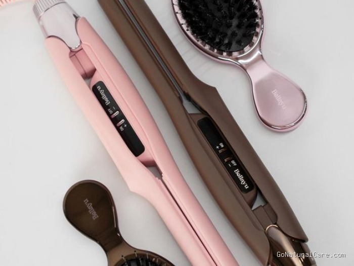 Hair straightener dan hair brush dari Bellayu