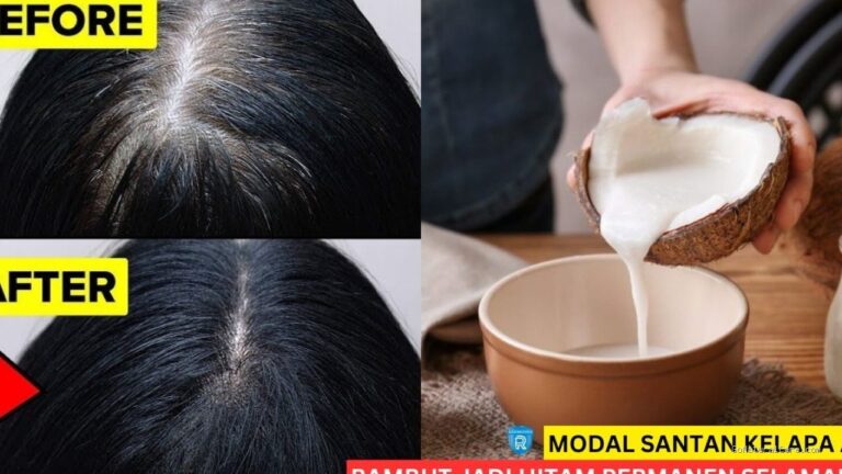 Photo by radarpekalongan.id - Cara Bikin Masker Rambut Santan Kelapa Segar Biar Helai Rambut Berkilau Alami